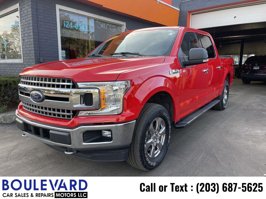 2019 Ford F150 Supercrew Cab XLT Pickup 4D 5 1/2 ft, available for sale in New Haven, Connecticut | Boulevard Motors LLC. New Haven, Connecticut 2019 Ford F150 Supercrew Cab XLT Pickup 4D 5 1/2 ft, available for sale in New Haven, Connecticut | Boulevard Motors LLC. New Haven, Connecticut