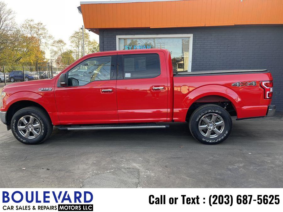 2019 Ford F150 Supercrew Cab XLT Pickup 4D 5 1/2 ft, available for sale in New Haven, Connecticut | Boulevard Motors LLC. New Haven, Connecticut 2019 Ford F150 Supercrew Cab XLT Pickup 4D 5 1/2 ft, available for sale in New Haven, Connecticut | Boulevard Motors LLC. New Haven, Connecticut
