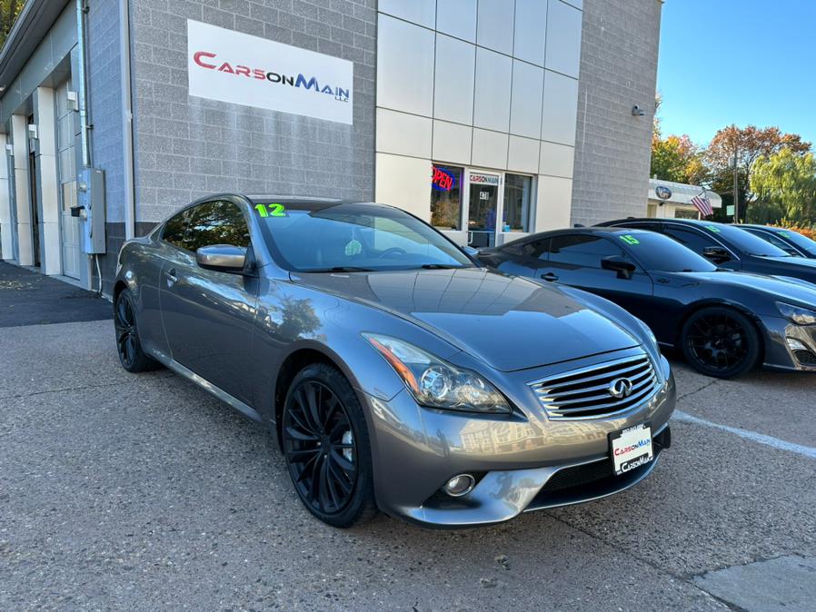 2012 Infiniti G37 Coupe 2dr x AWD, available for sale in Manchester, Connecticut | Carsonmain LLC. Manchester, Connecticut