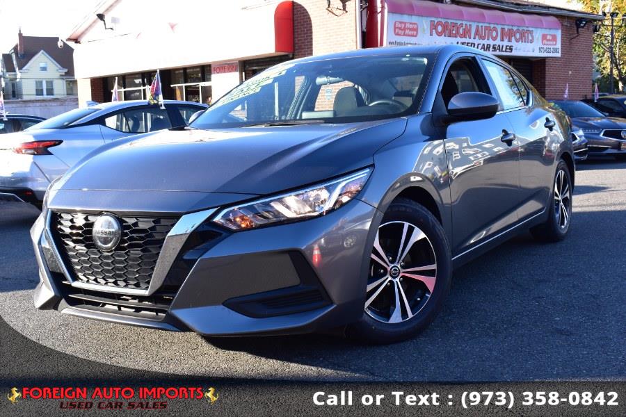 2021 Nissan Sentra SV CVT, available for sale in Irvington, New Jersey | Foreign Auto Imports. Irvington, New Jersey