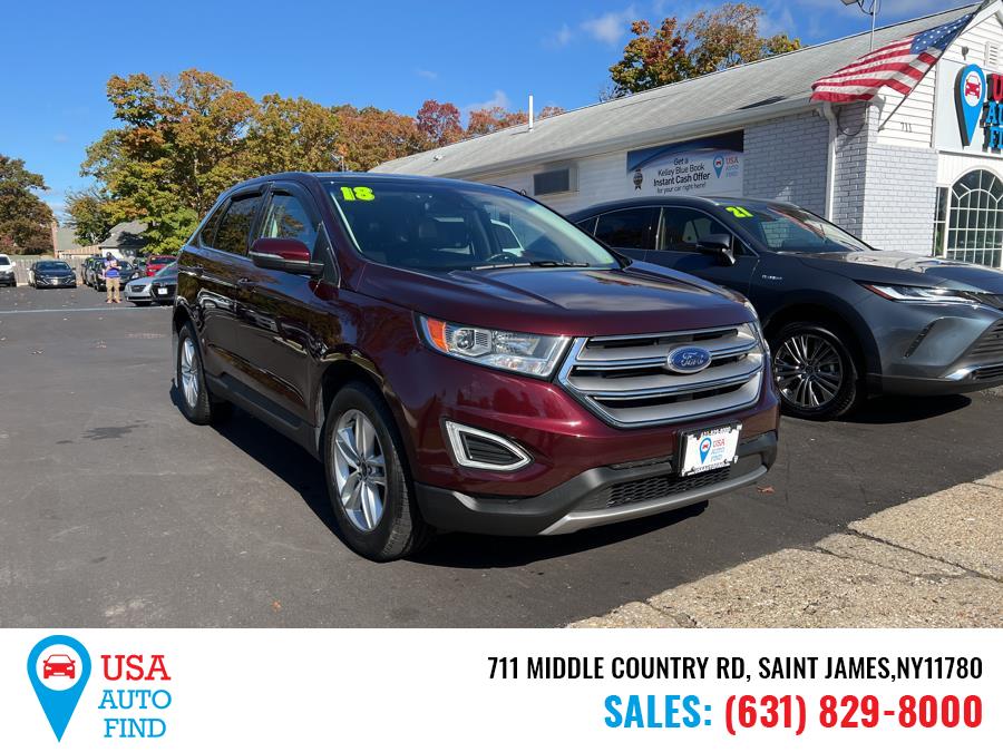 2018 Ford Edge SEL AWD, available for sale in Saint James, New York | USA Auto Find. Saint James, New York