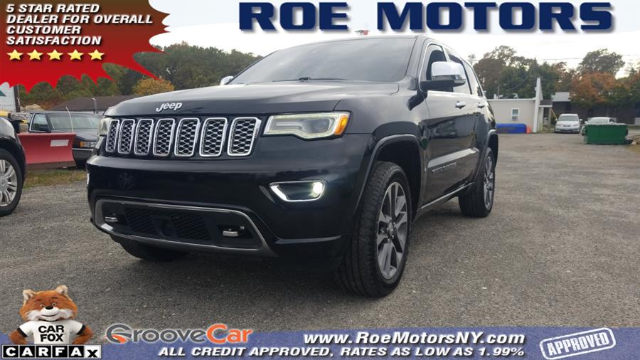 2017 Jeep Grand Cherokee Overland 4x4, available for sale in Shirley, New York | Roe Motors Ltd. Shirley, New York