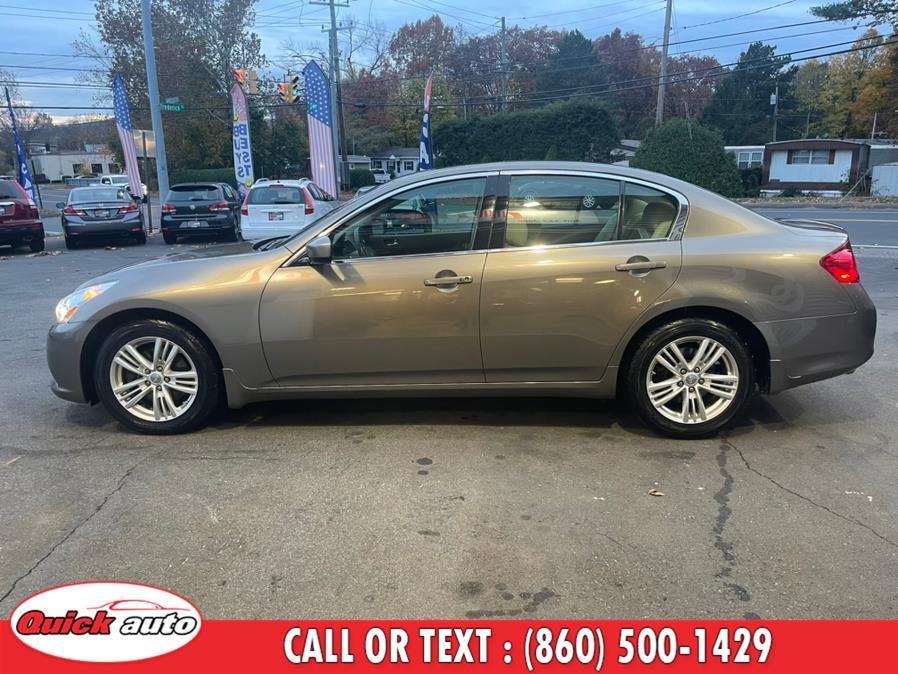 2010 Infiniti G37 Sedan 4dr x AWD, available for sale in Bristol, Connecticut | Quick Auto LLC. Bristol, Connecticut 2010 Infiniti G37 Sedan 4dr x AWD, available for sale in Bristol, Connecticut | Quick Auto LLC. Bristol, Connecticut