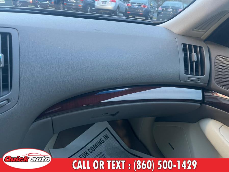 2010 Infiniti G37 Sedan 4dr x AWD, available for sale in Bristol, Connecticut | Quick Auto LLC. Bristol, Connecticut 2010 Infiniti G37 Sedan 4dr x AWD, available for sale in Bristol, Connecticut | Quick Auto LLC. Bristol, Connecticut