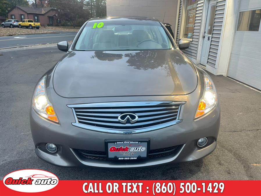 2010 Infiniti G37 Sedan 4dr x AWD, available for sale in Bristol, Connecticut | Quick Auto LLC. Bristol, Connecticut 2010 Infiniti G37 Sedan 4dr x AWD, available for sale in Bristol, Connecticut | Quick Auto LLC. Bristol, Connecticut