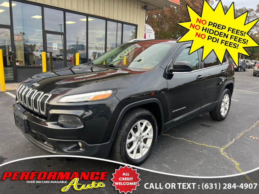 2015 Jeep Cherokee 4WD 4dr Latitude, available for sale in Bohemia, New York | Performance Auto Inc. Bohemia, New York 2015 Jeep Cherokee 4WD 4dr Latitude, available for sale in Bohemia, New York | Performance Auto Inc. Bohemia, New York