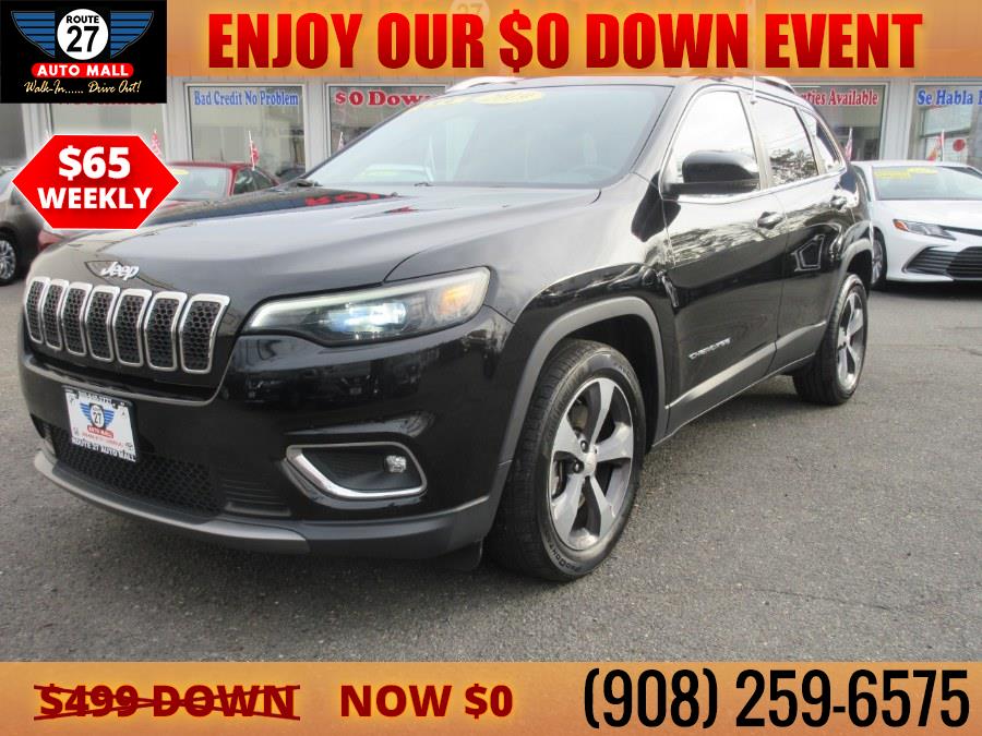 2019 Jeep Cherokee Limited FWD, available for sale in Linden, New Jersey | Route 27 Auto Mall. Linden, New Jersey 2019 Jeep Cherokee Limited FWD, available for sale in Linden, New Jersey | Route 27 Auto Mall. Linden, New Jersey