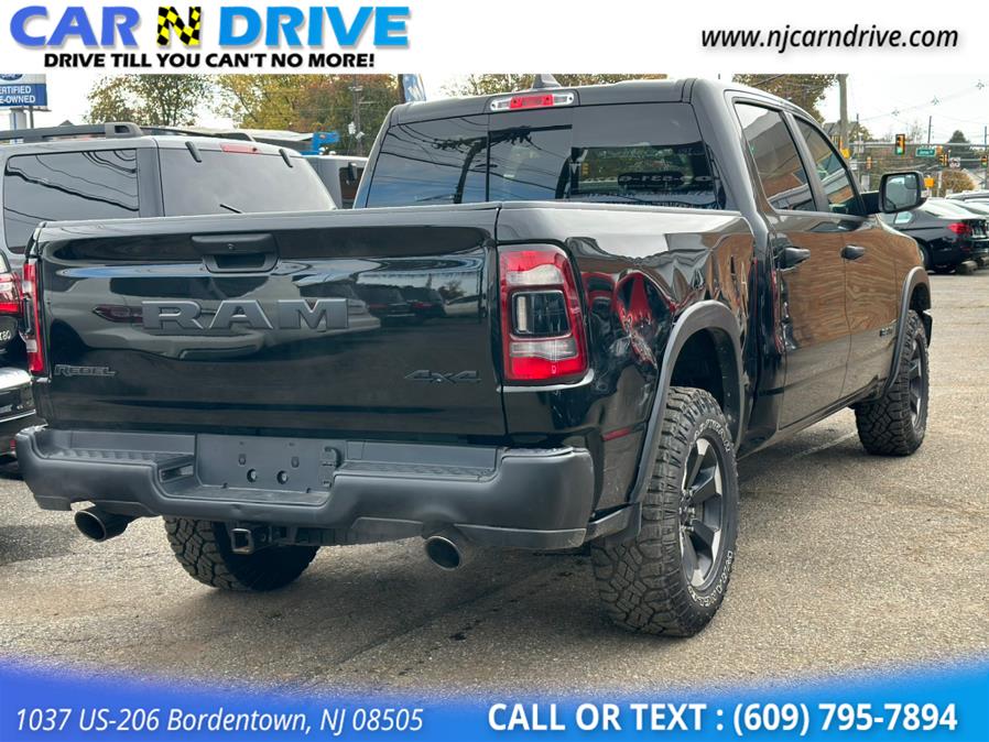 Used Ram 1500 Rebel Crew Cab SB 4WD 2022 | Car N Drive. Bordentown, New Jersey Used Ram 1500 Rebel Crew Cab SB 4WD 2022 | Car N Drive. Bordentown, New Jersey
