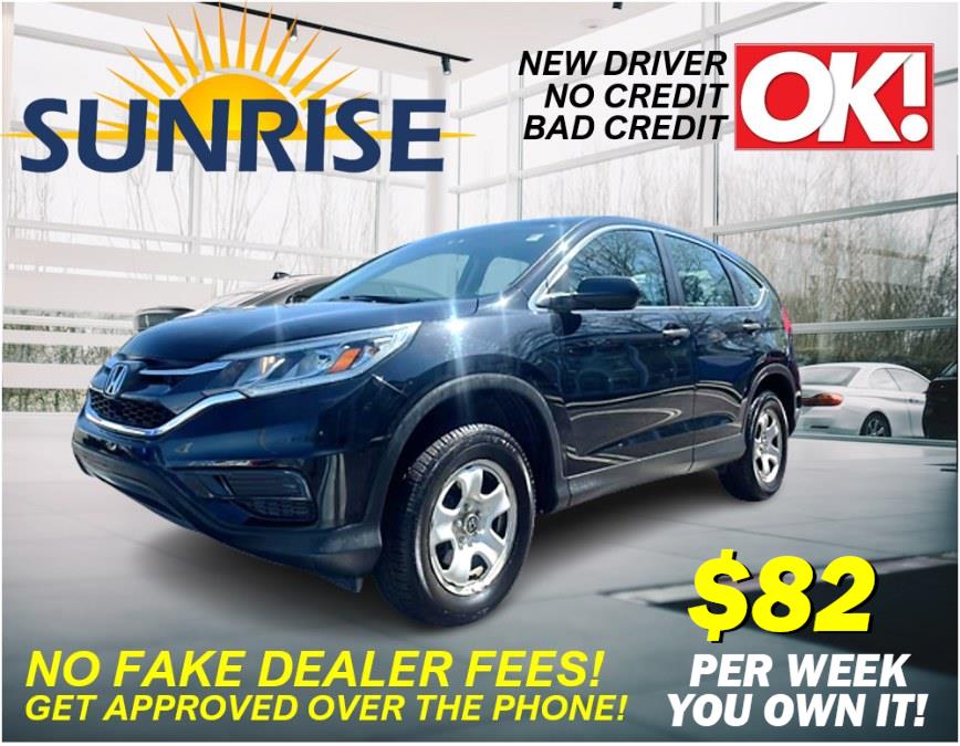 2016 Honda CR-V LX. 1 OWNER! LOW MILES!, available for sale in Elmont, New York | Sunrise of Elmont. Elmont, New York