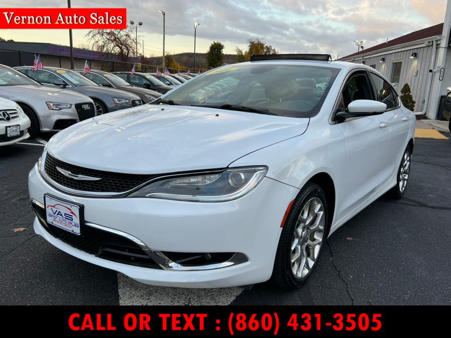 Used Chrysler 200 4dr Sdn C AWD 2016 | Vernon Auto Sale & Service. Manchester, Connecticut