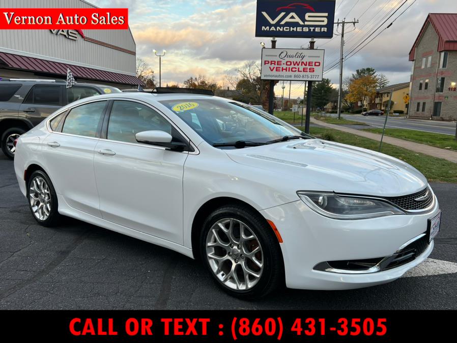 2016 Chrysler 200 4dr Sdn C AWD, available for sale in Manchester, Connecticut | Vernon Auto Sale & Service. Manchester, Connecticut 2016 Chrysler 200 4dr Sdn C AWD, available for sale in Manchester, Connecticut | Vernon Auto Sale & Service. Manchester, Connecticut