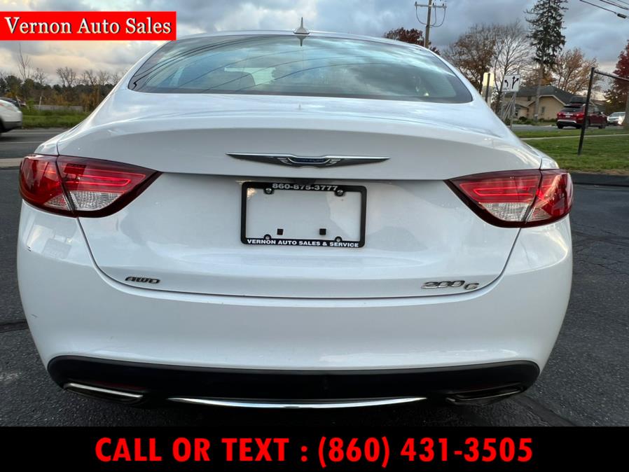 2016 Chrysler 200 4dr Sdn C AWD, available for sale in Manchester, Connecticut | Vernon Auto Sale & Service. Manchester, Connecticut 2016 Chrysler 200 4dr Sdn C AWD, available for sale in Manchester, Connecticut | Vernon Auto Sale & Service. Manchester, Connecticut