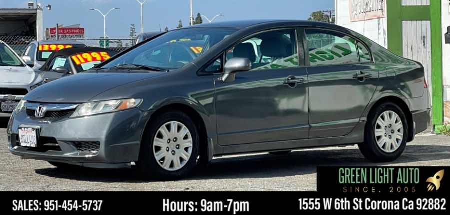 Used Honda Civic Sdn 4dr Man DX-VP 2009 | Green Light Auto. Corona, California Used Honda Civic Sdn 4dr Man DX-VP 2009 | Green Light Auto. Corona, California