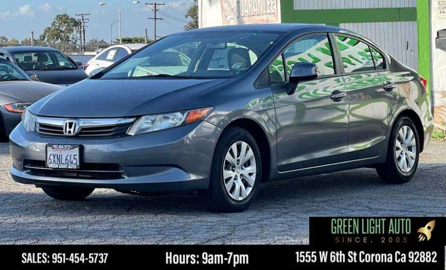Used Honda Civic Sdn 4dr Auto LX 2012 | Green Light Auto. Corona, California Used Honda Civic Sdn 4dr Auto LX 2012 | Green Light Auto. Corona, California