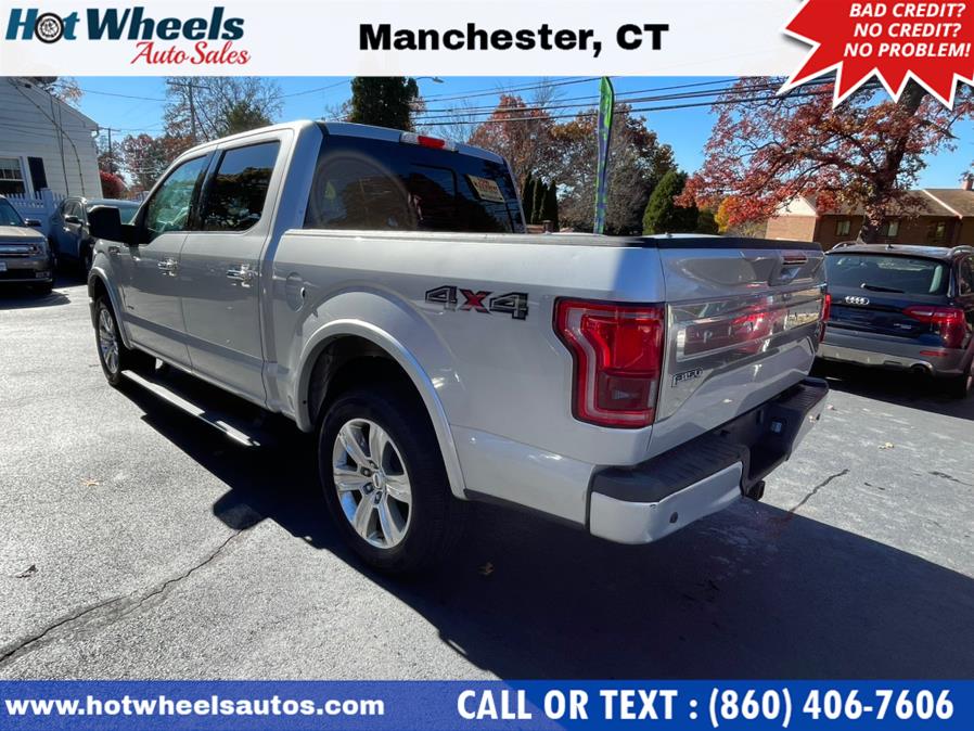 Used Ford F-150 4WD SuperCrew 145" Platinum 2016 | Hot Wheels Auto Sales LLC. Manchester, Connecticut Used Ford F-150 4WD SuperCrew 145" Platinum 2016 | Hot Wheels Auto Sales LLC. Manchester, Connecticut