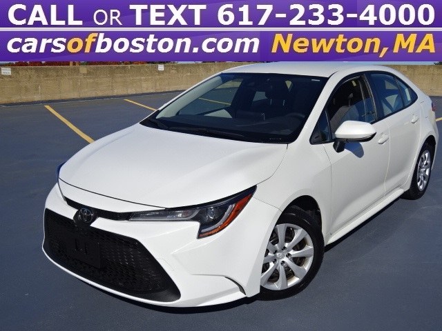 2020 Toyota Corolla LE CVT (Natl), available for sale in Newton, Massachusetts | Cars of Boston. Newton, Massachusetts 2020 Toyota Corolla LE CVT (Natl), available for sale in Newton, Massachusetts | Cars of Boston. Newton, Massachusetts