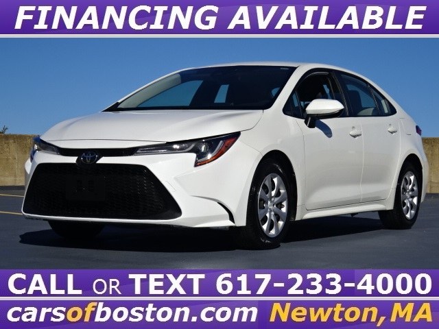 2020 Toyota Corolla LE CVT (Natl), available for sale in Newton, Massachusetts | Cars of Boston. Newton, Massachusetts 2020 Toyota Corolla LE CVT (Natl), available for sale in Newton, Massachusetts | Cars of Boston. Newton, Massachusetts