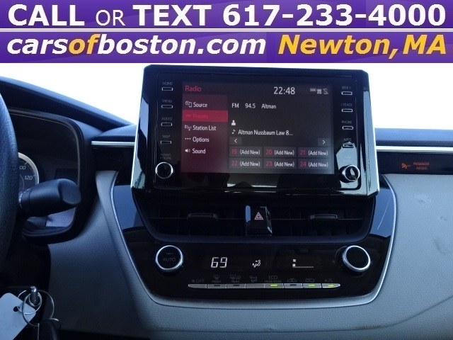 Used Toyota Corolla LE CVT (Natl) 2020 | Jacob Auto Sales. Newton, Massachusetts