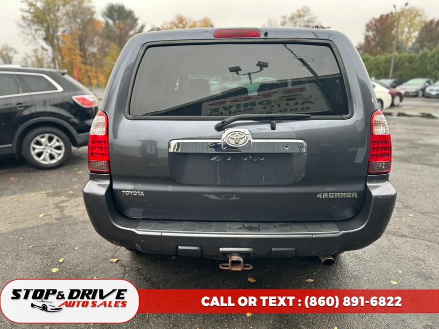 2006 Toyota 4Runner 4dr SR5 V6 Auto 4WD, available for sale in East Windsor, Connecticut | Stop & Drive Auto Sales. East Windsor, Connecticut 2006 Toyota 4Runner 4dr SR5 V6 Auto 4WD, available for sale in East Windsor, Connecticut | Stop & Drive Auto Sales. East Windsor, Connecticut