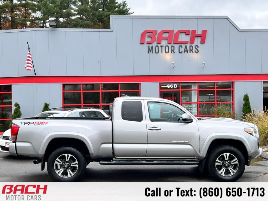 2016 Toyota Tacoma 4WD Access Cab V6 AT TRD Sport (Natl), available for sale in Canton , Connecticut | Bach Motor Cars. Canton , Connecticut