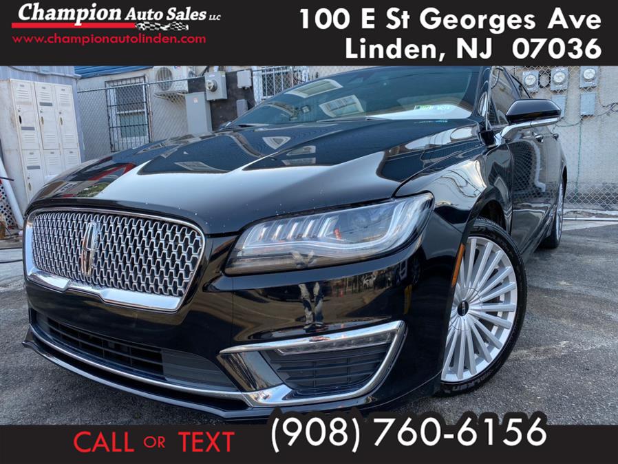Used Lincoln MKZ Reserve AWD 2017 | Champion Auto Sales. Linden, New Jersey