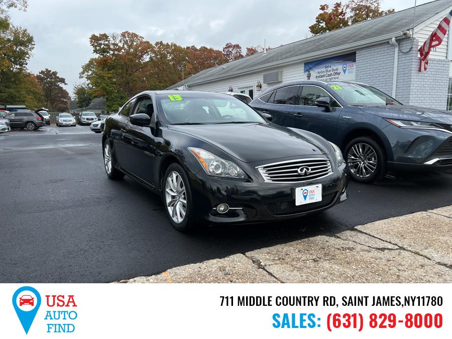 2013 Infiniti G37 Coupe 2dr x AWD, available for sale in Saint James, New York | USA Auto Find. Saint James, New York