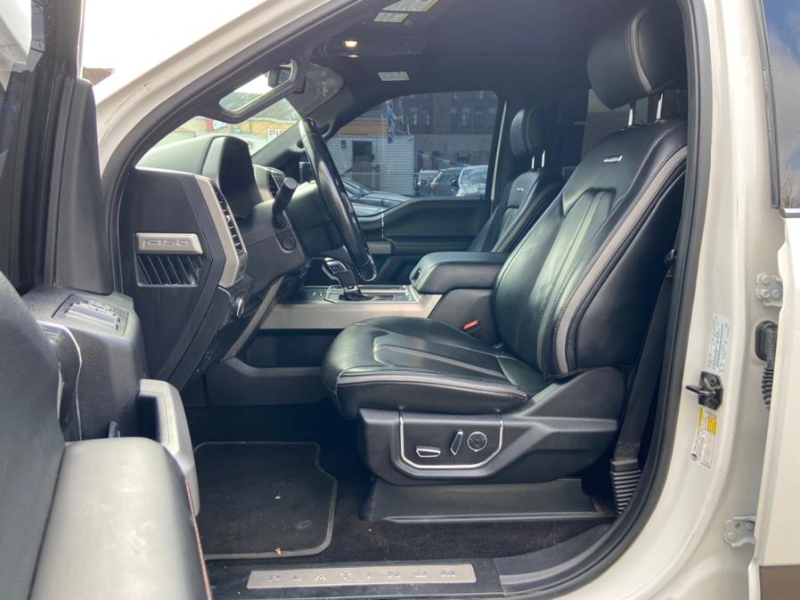 2018 Ford F-150 Platinum 4WD SuperCrew 5.5'' Box, available for sale in Paterson, New Jersey | Champion of Paterson. Paterson, New Jersey 2018 Ford F-150 Platinum 4WD SuperCrew 5.5'' Box, available for sale in Paterson, New Jersey | Champion of Paterson. Paterson, New Jersey