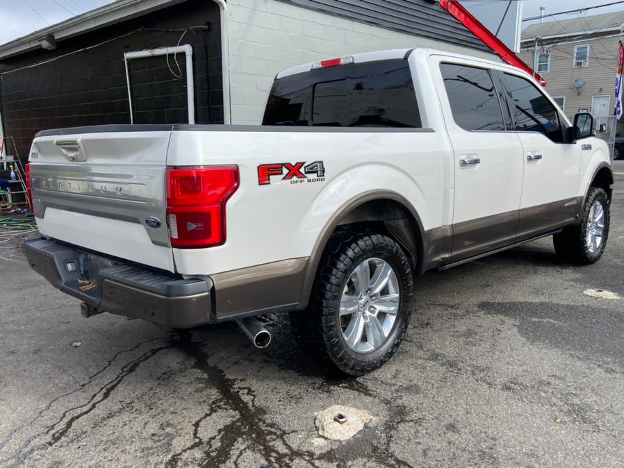 2018 Ford F-150 Platinum 4WD SuperCrew 5.5'' Box, available for sale in Paterson, New Jersey | Champion of Paterson. Paterson, New Jersey 2018 Ford F-150 Platinum 4WD SuperCrew 5.5'' Box, available for sale in Paterson, New Jersey | Champion of Paterson. Paterson, New Jersey