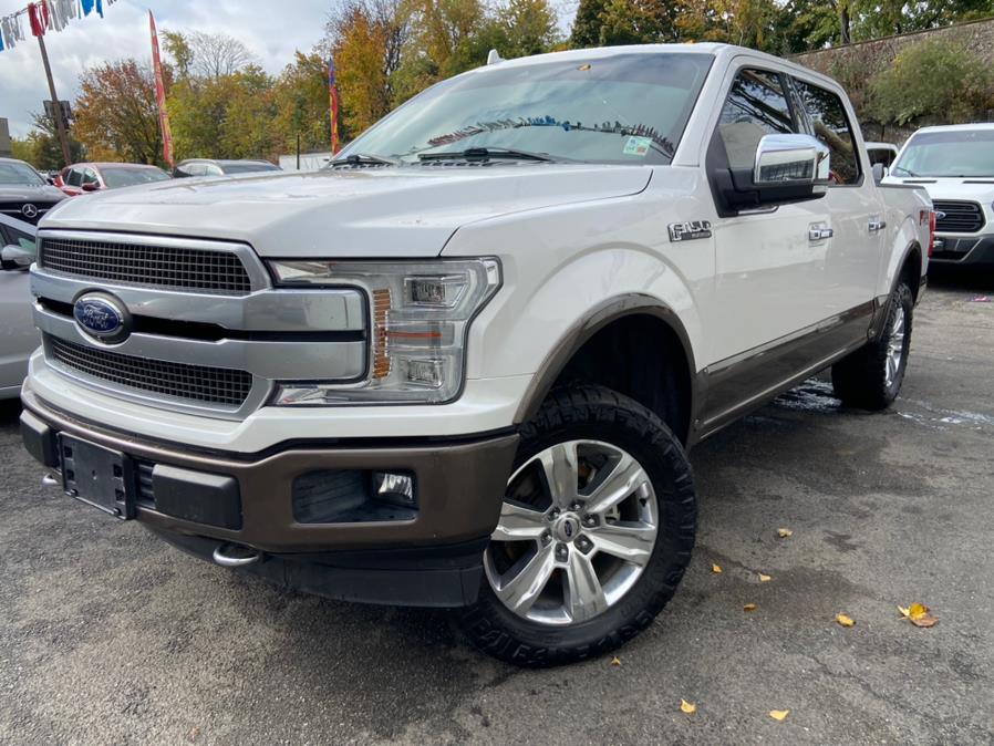 2018 Ford F-150 Platinum 4WD SuperCrew 5.5'' Box, available for sale in Paterson, New Jersey | Champion of Paterson. Paterson, New Jersey