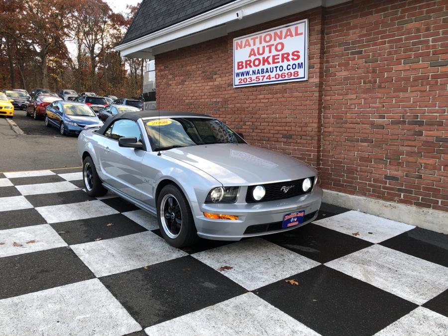 2008 Ford Mustang 2dr Conv GT Premium, available for sale in Waterbury, Connecticut | National Auto Brokers, Inc.. Waterbury, Connecticut 2008 Ford Mustang 2dr Conv GT Premium, available for sale in Waterbury, Connecticut | National Auto Brokers, Inc.. Waterbury, Connecticut