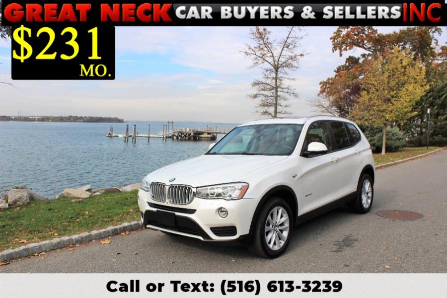 Used BMW X3 xDrive28i Sports Activity Vehicle 2017 | Great Neck Car Buyers & Sellers. Great Neck, New York