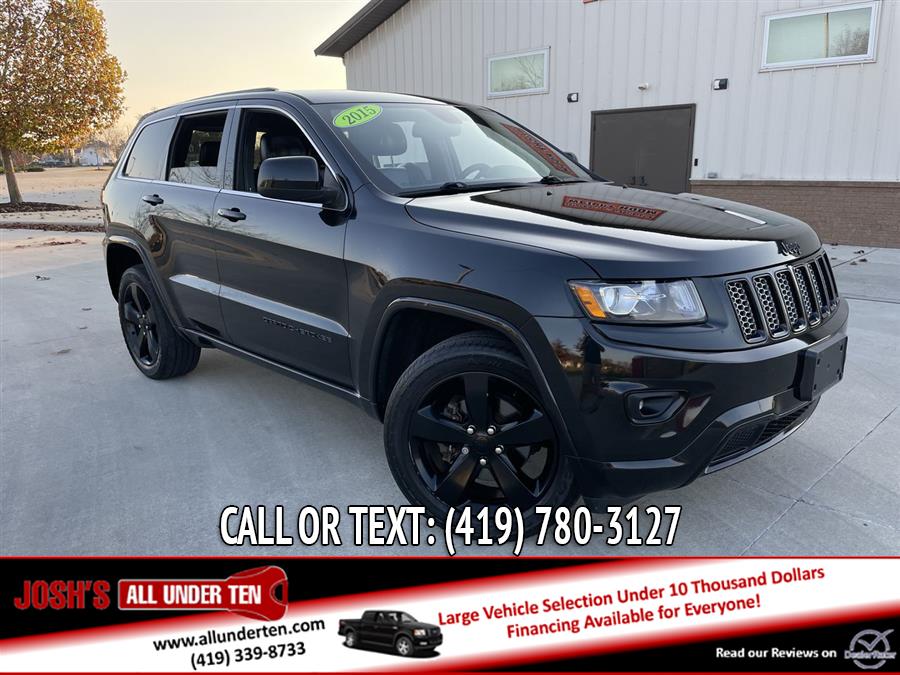 2015 Jeep Grand Cherokee 4WD 4dr Altitude, available for sale in Elida, Ohio | Josh's All Under Ten LLC. Elida, Ohio