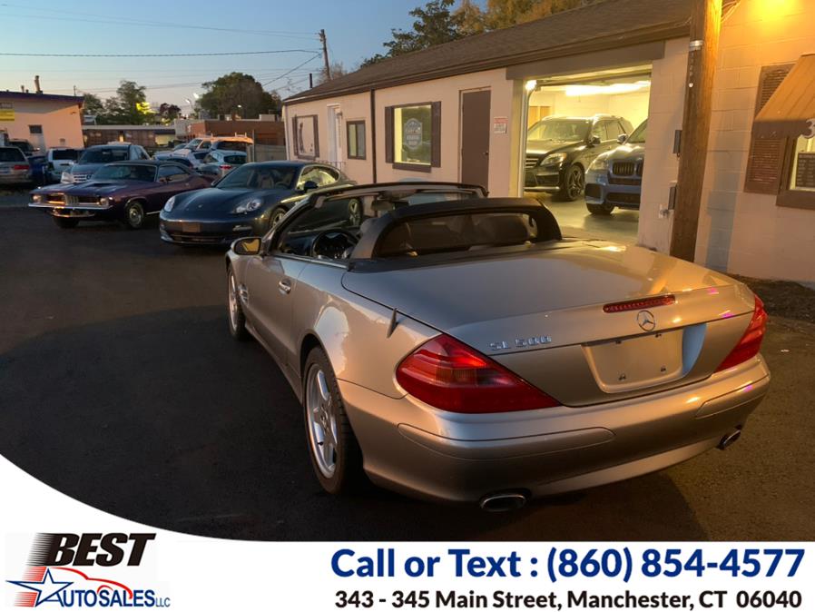2004 Mercedes-Benz SL-Class 2dr Roadster 5.0L, available for sale in Manchester, Connecticut | Best Auto Sales LLC. Manchester, Connecticut 2004 Mercedes-Benz SL-Class 2dr Roadster 5.0L, available for sale in Manchester, Connecticut | Best Auto Sales LLC. Manchester, Connecticut