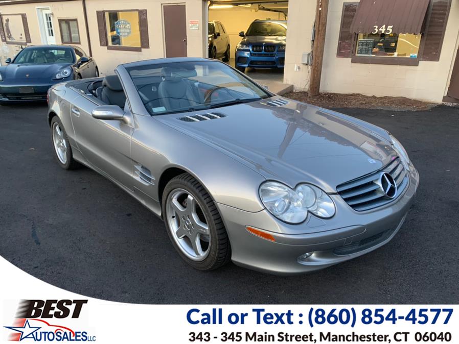 2004 Mercedes-Benz SL-Class 2dr Roadster 5.0L, available for sale in Manchester, Connecticut | Best Auto Sales LLC. Manchester, Connecticut