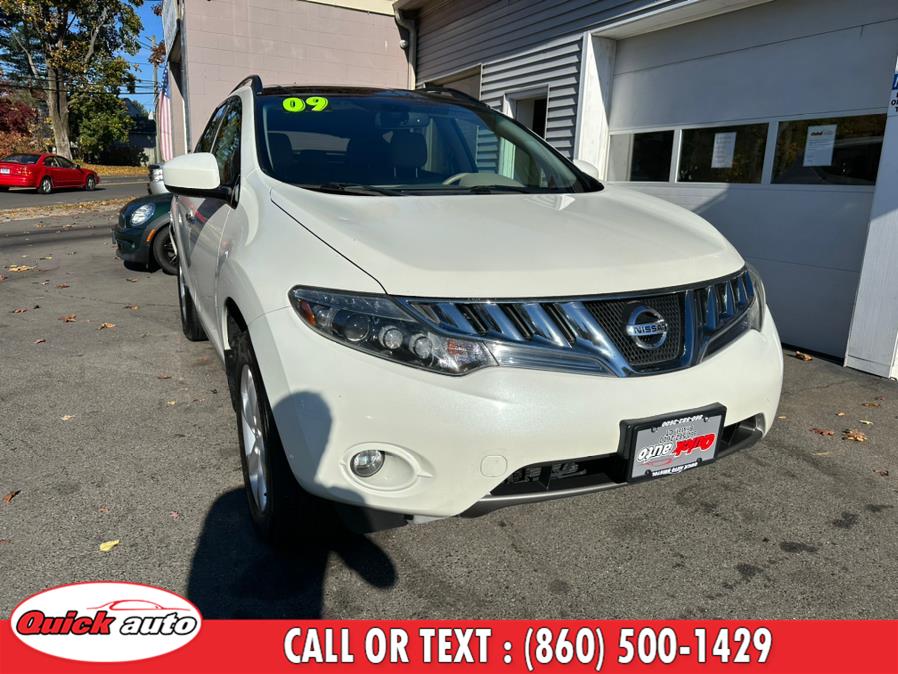 2009 Nissan Murano AWD 4dr SL, available for sale in Bristol, Connecticut | Quick Auto LLC. Bristol, Connecticut