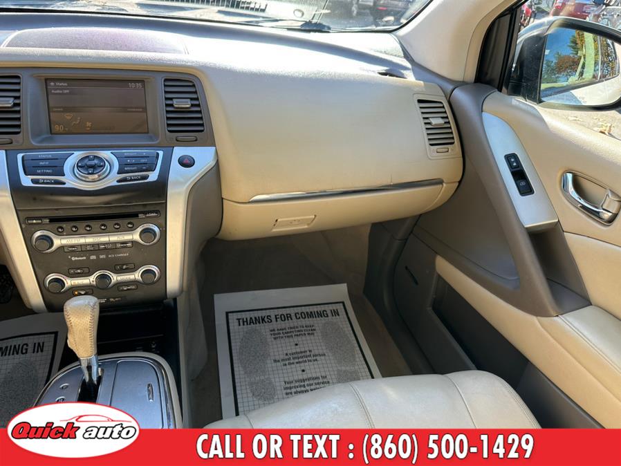 Used Nissan Murano AWD 4dr SL 2009 | Quick Auto LLC. Bristol, Connecticut Used Nissan Murano AWD 4dr SL 2009 | Quick Auto LLC. Bristol, Connecticut