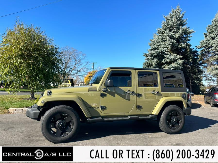 2013 Jeep Wrangler Unlimited 4WD 4dr Sahara, available for sale in East Windsor, Connecticut | Central A/S LLC. East Windsor, Connecticut