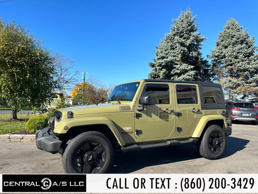 2013 Jeep Wrangler Unlimited 4WD 4dr Sahara, available for sale in East Windsor, Connecticut | Central A/S LLC. East Windsor, Connecticut 2013 Jeep Wrangler Unlimited 4WD 4dr Sahara, available for sale in East Windsor, Connecticut | Central A/S LLC. East Windsor, Connecticut