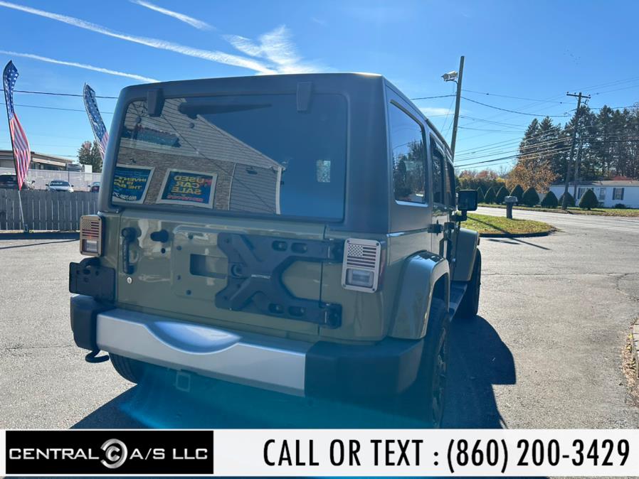 2013 Jeep Wrangler Unlimited 4WD 4dr Sahara, available for sale in East Windsor, Connecticut | Central A/S LLC. East Windsor, Connecticut 2013 Jeep Wrangler Unlimited 4WD 4dr Sahara, available for sale in East Windsor, Connecticut | Central A/S LLC. East Windsor, Connecticut