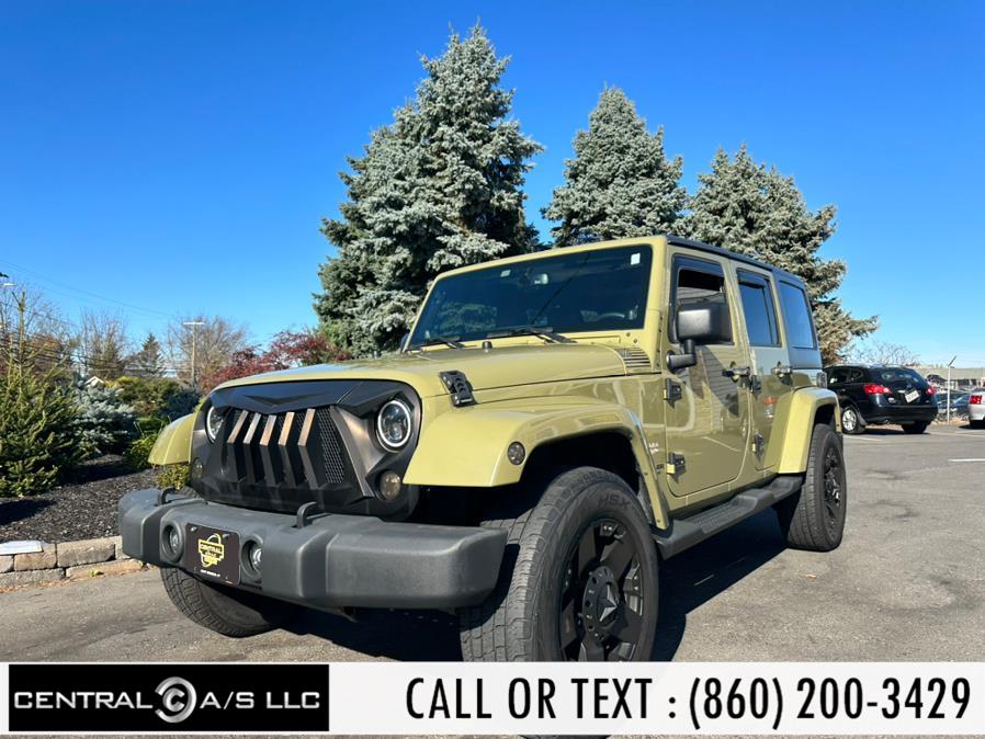 2013 Jeep Wrangler Unlimited 4WD 4dr Sahara, available for sale in East Windsor, Connecticut | Central A/S LLC. East Windsor, Connecticut 2013 Jeep Wrangler Unlimited 4WD 4dr Sahara, available for sale in East Windsor, Connecticut | Central A/S LLC. East Windsor, Connecticut
