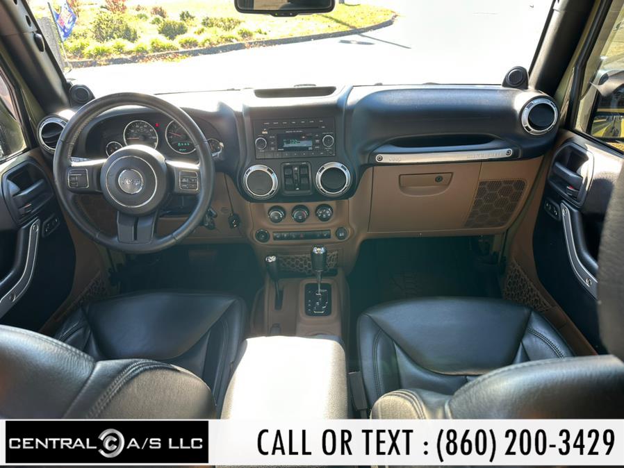 2013 Jeep Wrangler Unlimited 4WD 4dr Sahara, available for sale in East Windsor, Connecticut | Central A/S LLC. East Windsor, Connecticut 2013 Jeep Wrangler Unlimited 4WD 4dr Sahara, available for sale in East Windsor, Connecticut | Central A/S LLC. East Windsor, Connecticut