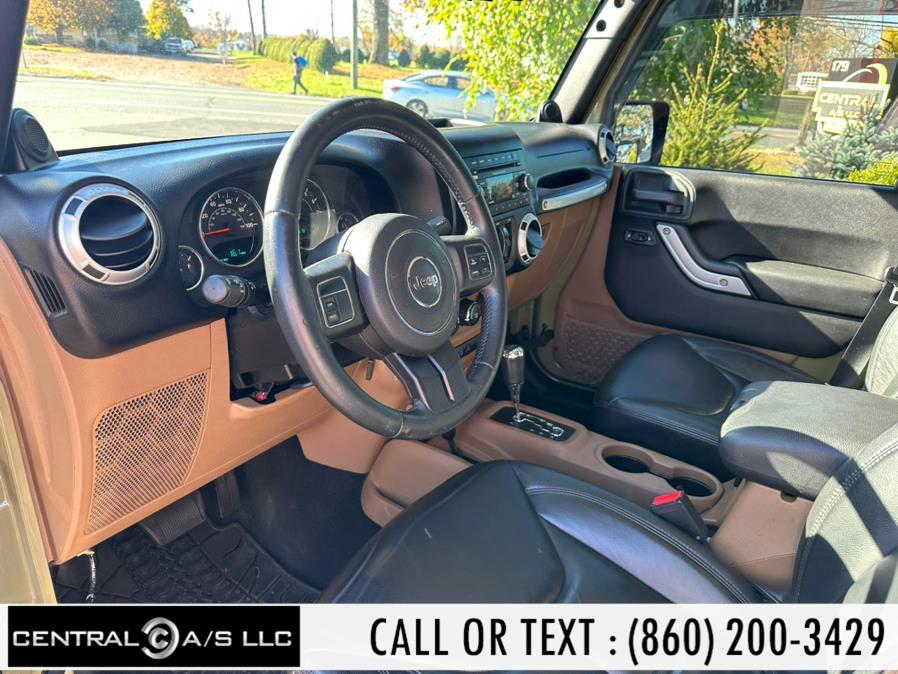 2013 Jeep Wrangler Unlimited 4WD 4dr Sahara, available for sale in East Windsor, Connecticut | Central A/S LLC. East Windsor, Connecticut 2013 Jeep Wrangler Unlimited 4WD 4dr Sahara, available for sale in East Windsor, Connecticut | Central A/S LLC. East Windsor, Connecticut