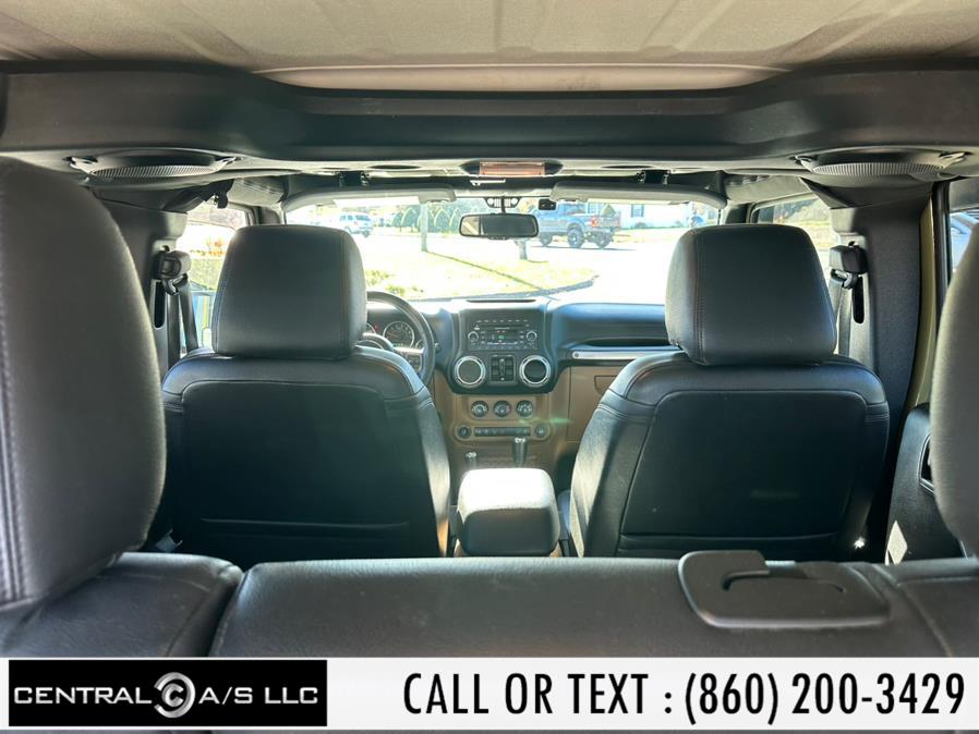 2013 Jeep Wrangler Unlimited 4WD 4dr Sahara, available for sale in East Windsor, Connecticut | Central A/S LLC. East Windsor, Connecticut 2013 Jeep Wrangler Unlimited 4WD 4dr Sahara, available for sale in East Windsor, Connecticut | Central A/S LLC. East Windsor, Connecticut