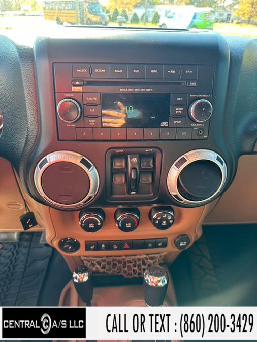 2013 Jeep Wrangler Unlimited 4WD 4dr Sahara, available for sale in East Windsor, Connecticut | Central A/S LLC. East Windsor, Connecticut 2013 Jeep Wrangler Unlimited 4WD 4dr Sahara, available for sale in East Windsor, Connecticut | Central A/S LLC. East Windsor, Connecticut