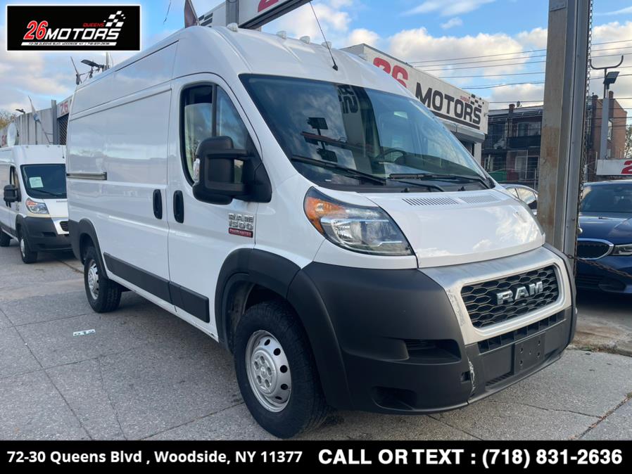 2019 Ram ProMaster Cargo Van 1500 High Roof 136" WB, available for sale in Woodside, New York | 26 Motors Queens. Woodside, New York