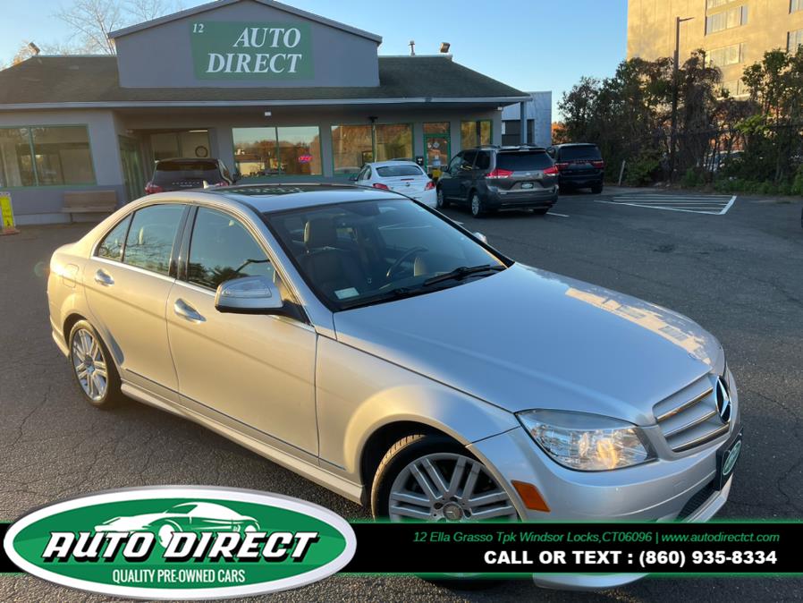 2009 Mercedes-Benz C-Class 4dr Sdn 3.0L Sport 4MATIC, available for sale in Windsor Locks, Connecticut | Auto Direct LLC. Windsor Locks, Connecticut