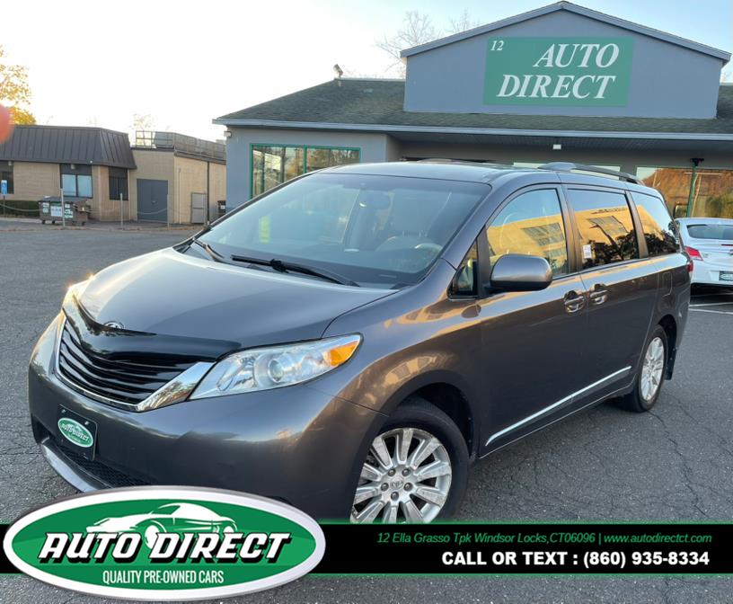 2012 Toyota Sienna 5dr 7-Pass Van V6 LE AWD (Natl), available for sale in Windsor Locks, Connecticut | Auto Direct LLC. Windsor Locks, Connecticut
