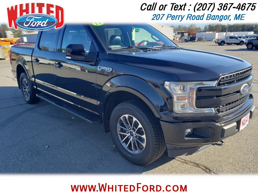 2019 Ford F-150 LARIAT 4WD SuperCrew 5.5'' Box, available for sale in Bangor, Maine | Whited Ford. Bangor, Maine 2019 Ford F-150 LARIAT 4WD SuperCrew 5.5'' Box, available for sale in Bangor, Maine | Whited Ford. Bangor, Maine