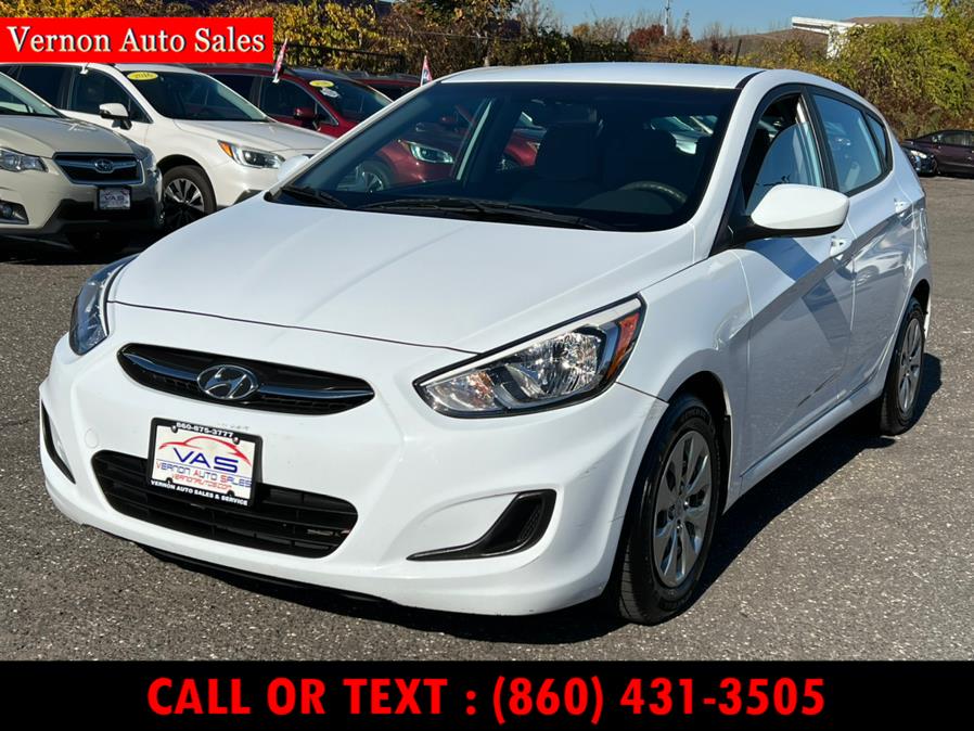 2017 Hyundai Accent SE Hatchback Auto, available for sale in Manchester, Connecticut | Vernon Auto Sale & Service. Manchester, Connecticut