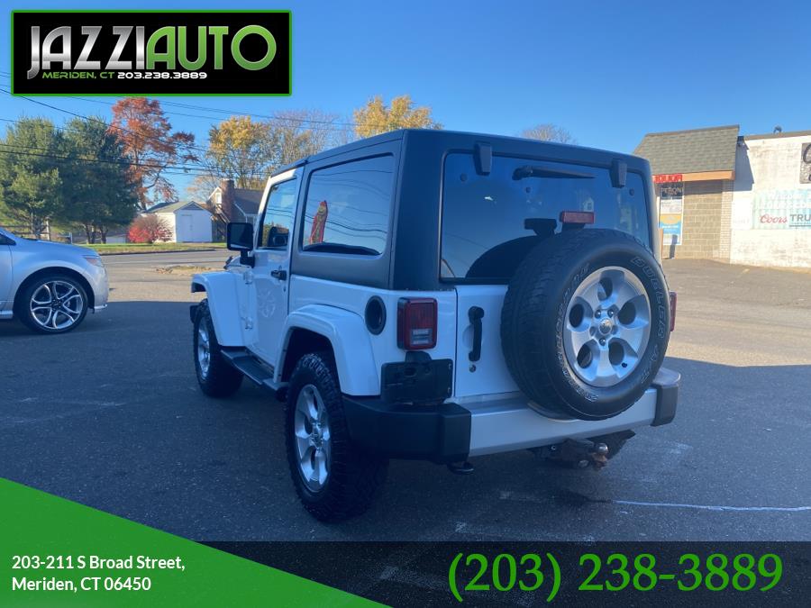 2013 Jeep Wrangler 4WD 2dr Sahara, available for sale in Meriden, Connecticut | Jazzi Auto Sales LLC. Meriden, Connecticut 2013 Jeep Wrangler 4WD 2dr Sahara, available for sale in Meriden, Connecticut | Jazzi Auto Sales LLC. Meriden, Connecticut
